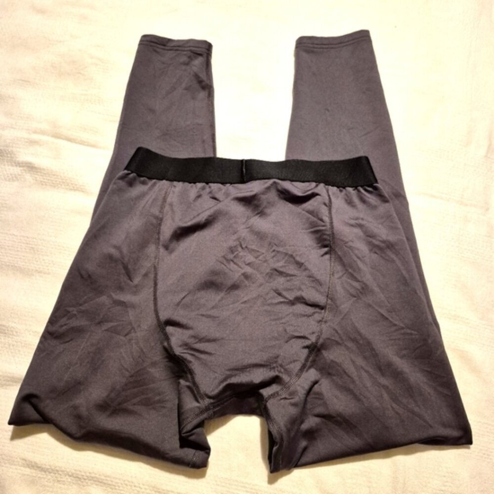 Champion Performance baselayer men's size Large dark gray pants underwear VGUC - Picture 5 of 6
